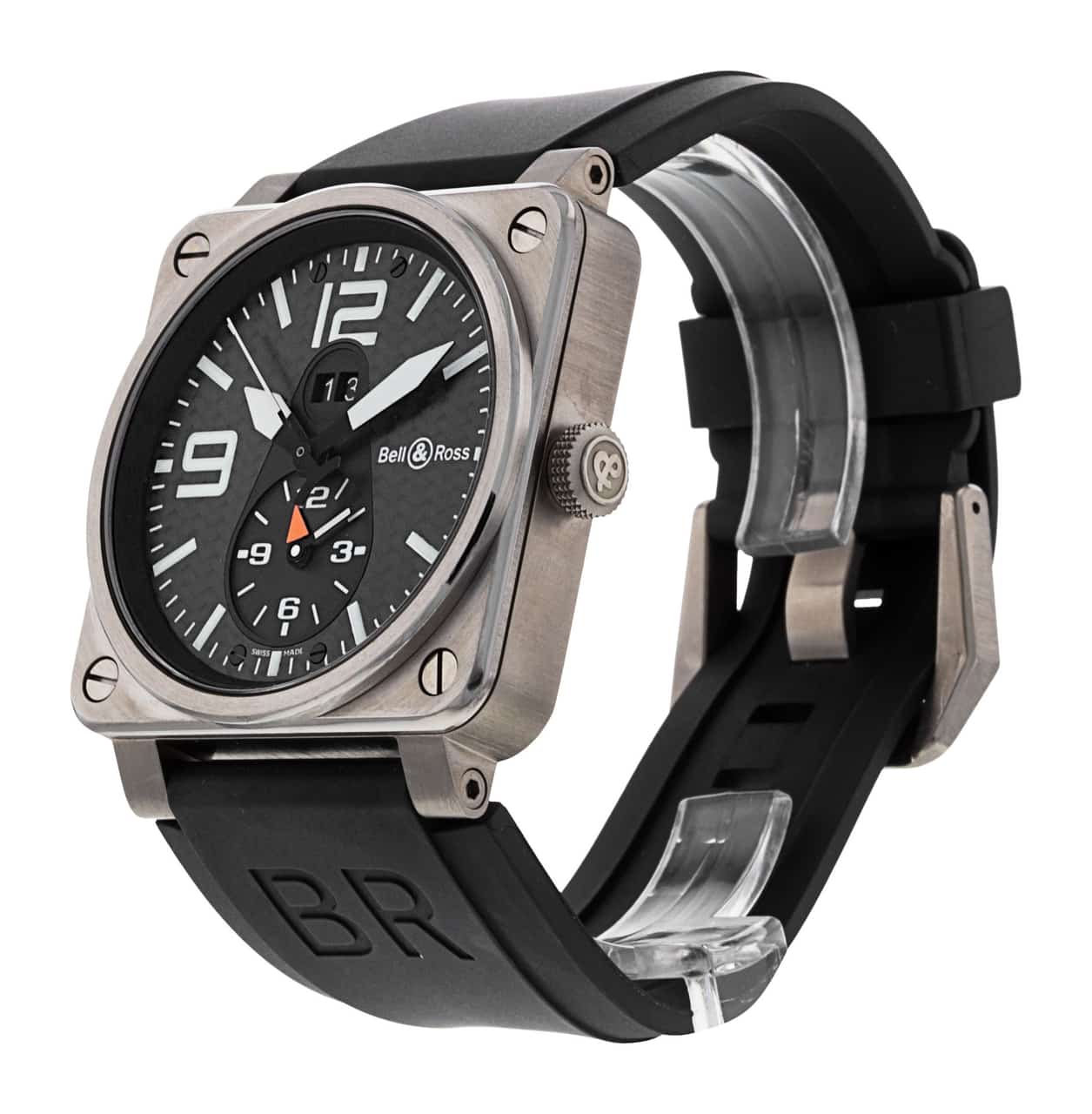 Bell & ross 2025 br03 51 gmt titanium